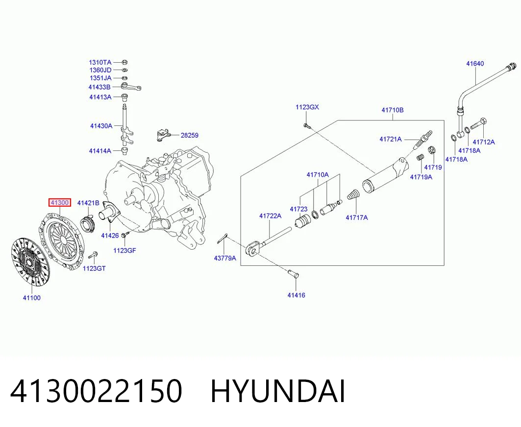 4130022150 Hyundai/Kia