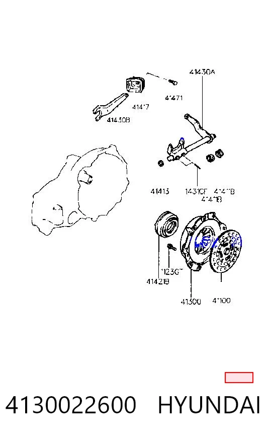 4130022600 Hyundai/Kia