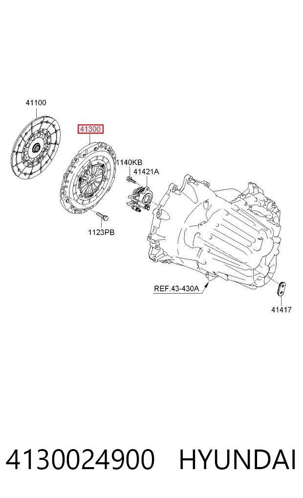 Plato de presión de embrague Hyundai Santa Fe II SUV (CM) (2006 - 2012) precio, desde 73,64 EUR