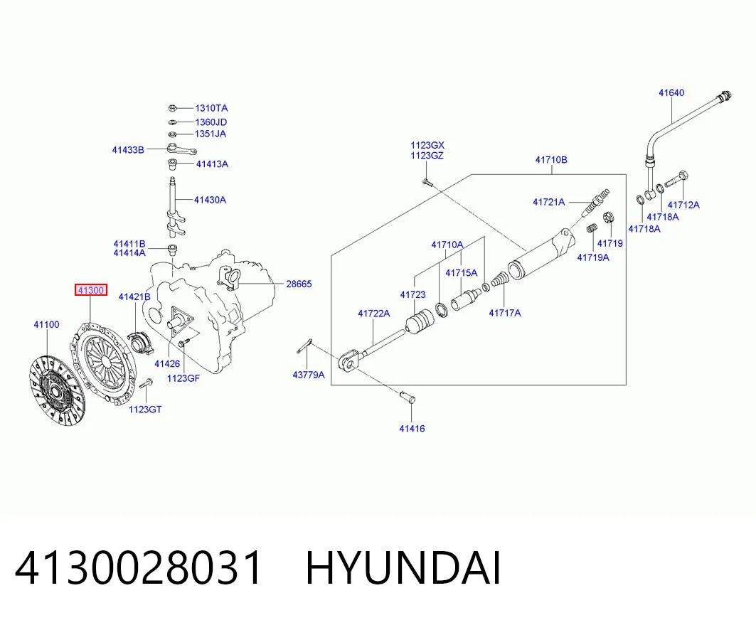 4130028031 Hyundai/Kia