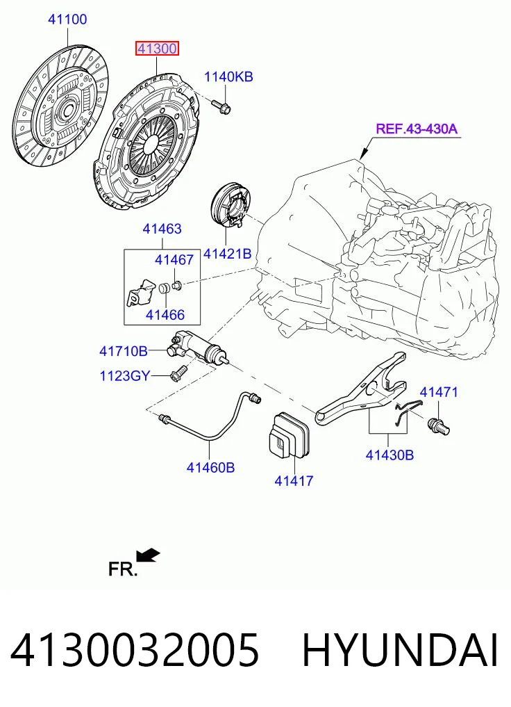Plato de presión de embrague para KIA Sportage SL