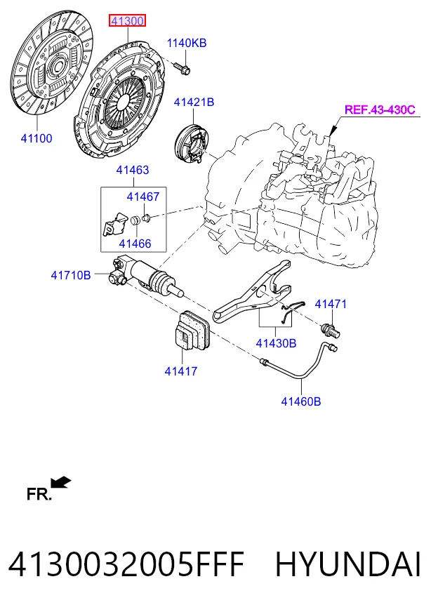 4130032005FFF Hyundai/Kia