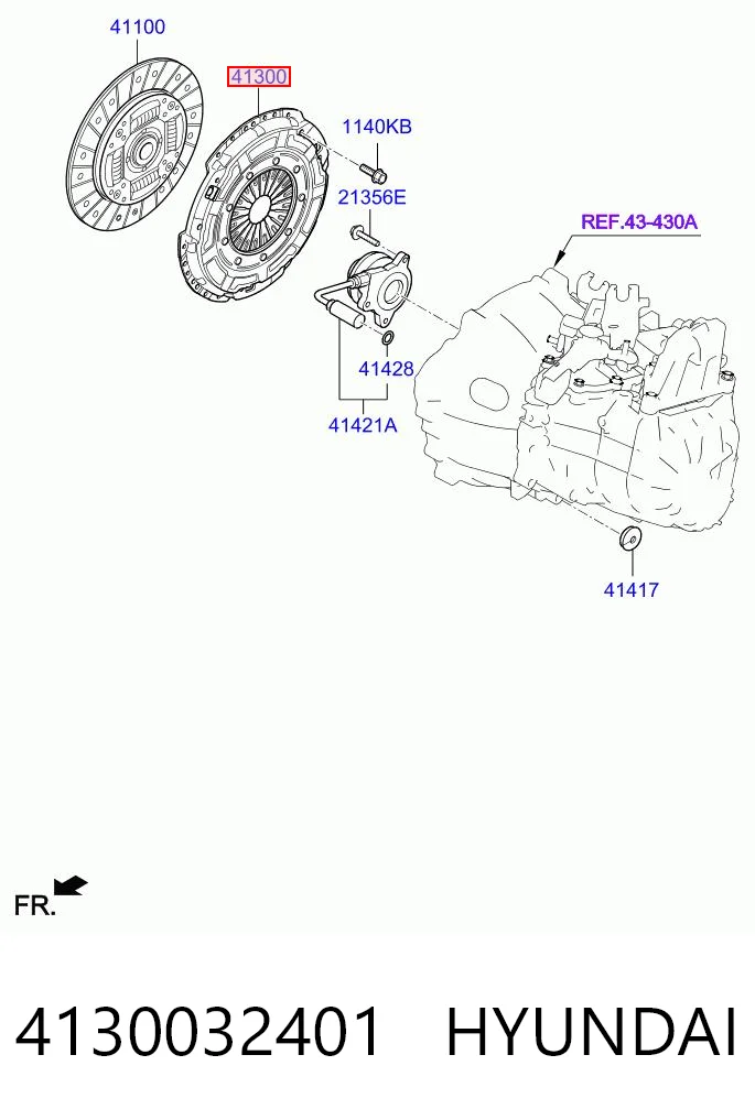 Comprar Plato de presión de embrague Hyundai Tucson III TL