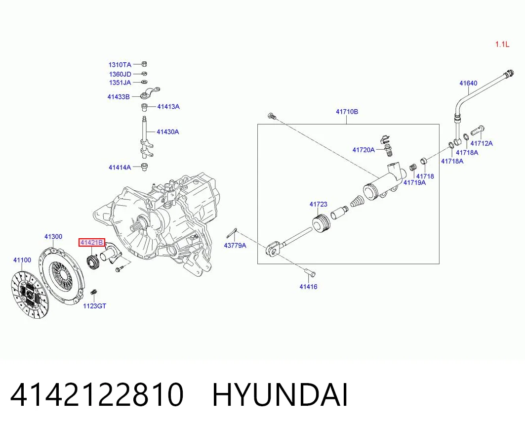 4142122810 Hyundai/Kia