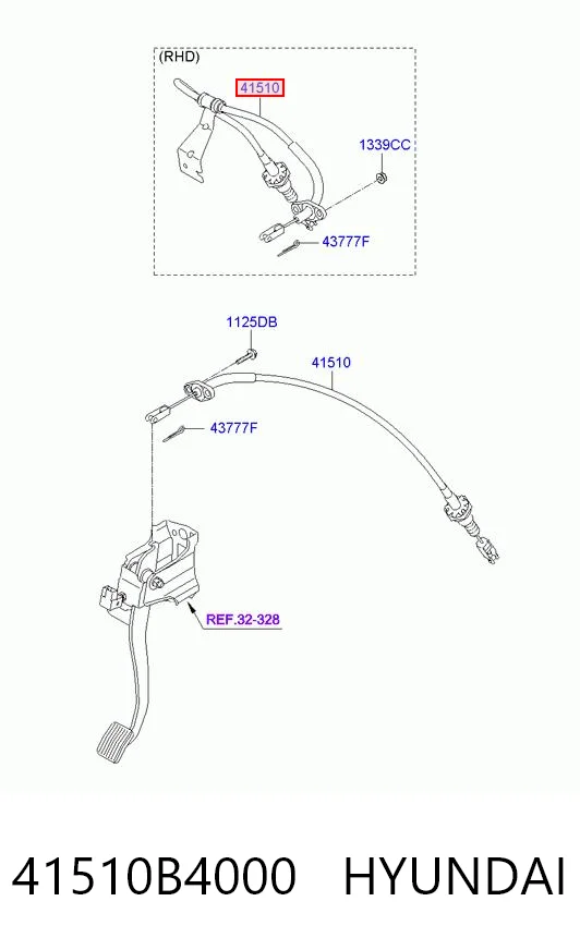 41510B4000 Hyundai/Kia