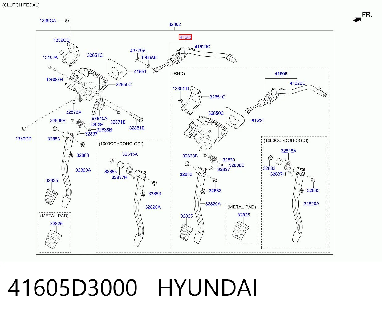  Cilindro maestro de embrague KIA Sportage 4