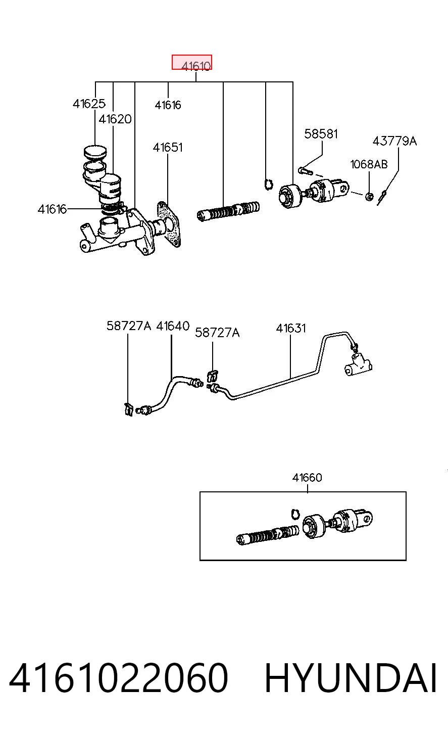 4161022060 Hyundai/Kia