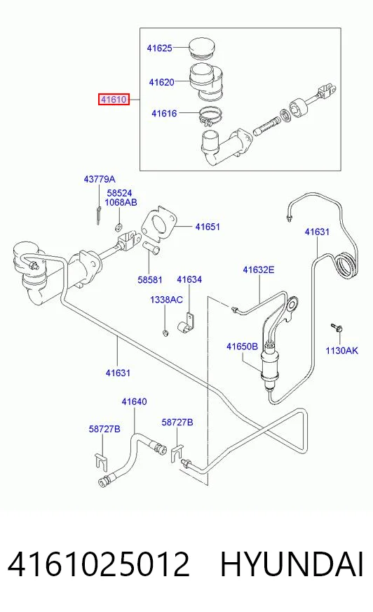 4161025012 Hyundai/Kia