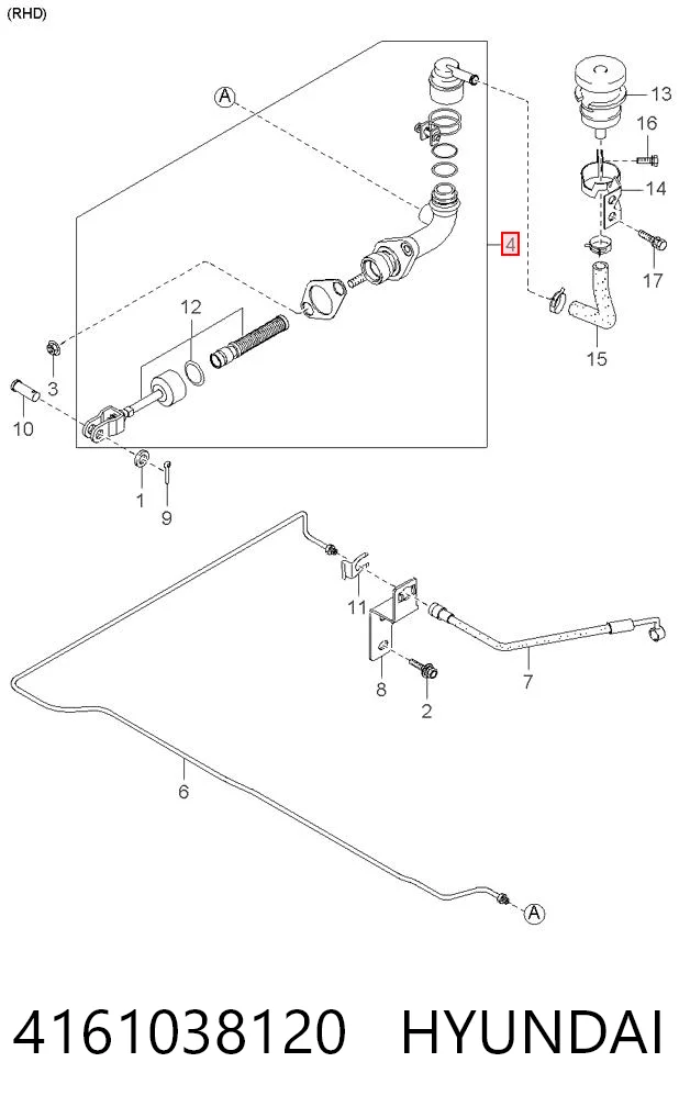 Cilindro de embrague Hyundai Sonata  desde 46,68 €