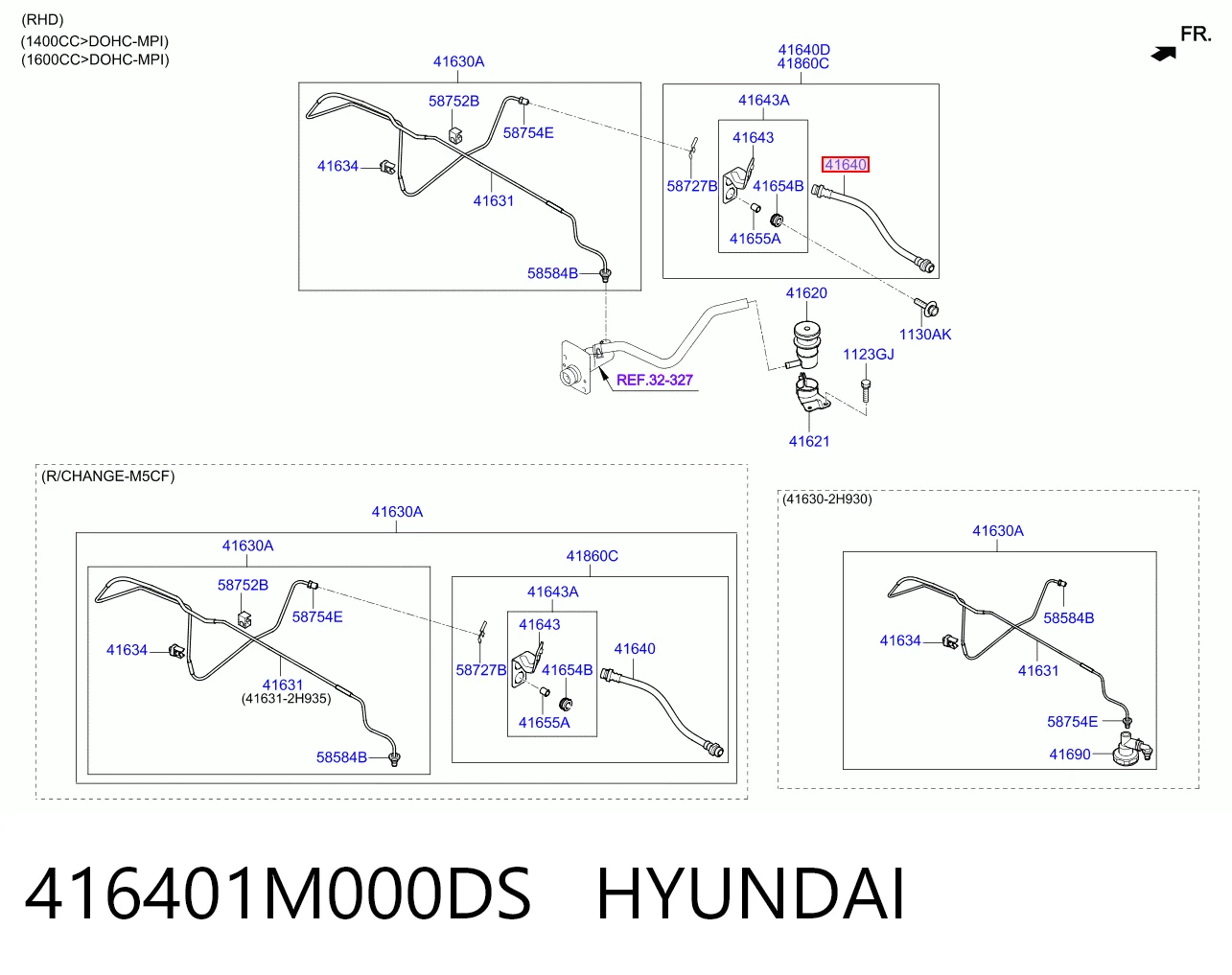 416401M000DS Hyundai/Kia