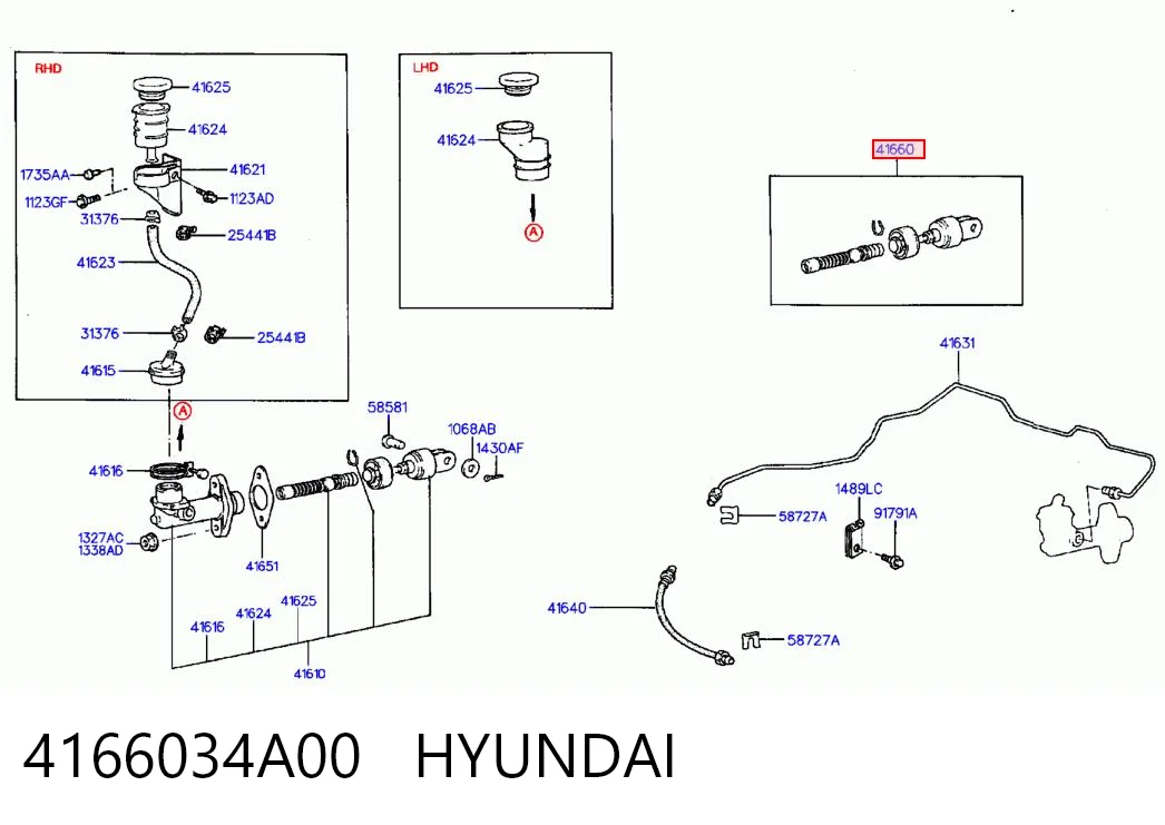 Comprar Juego de reparación del cilindro maestro de embrague Hyundai Sonata III Y-3 a bajo precio