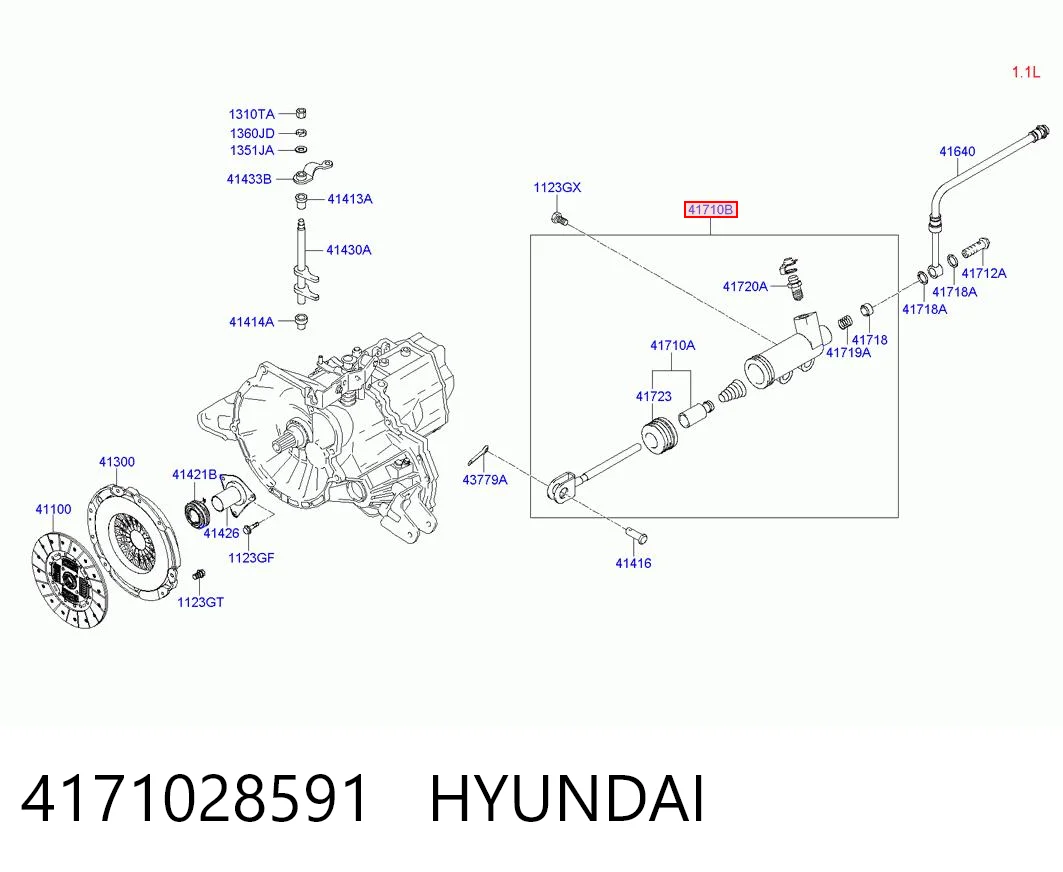 4171028591 Hyundai/Kia