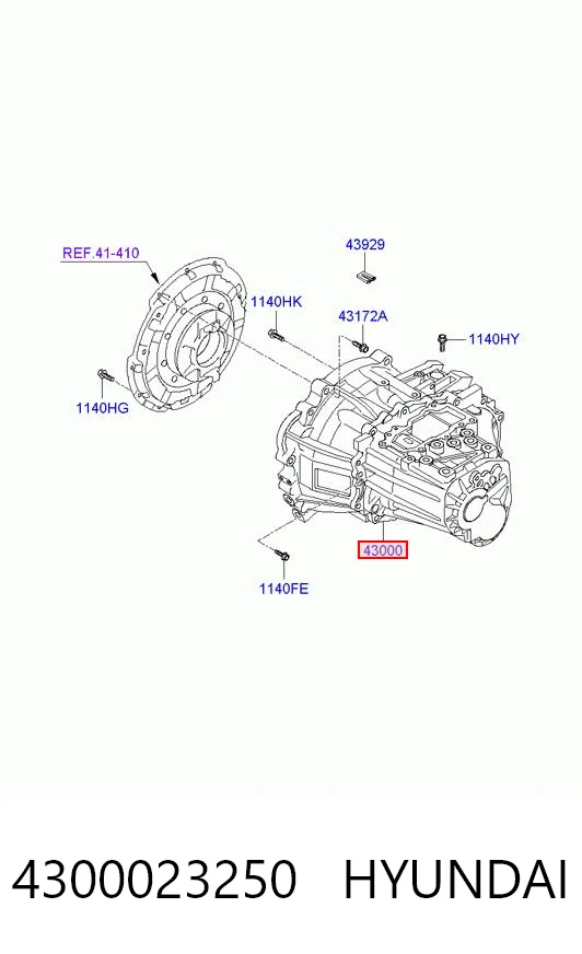 Comprar Caja de cambios manual completa Hyundai Matrix FC a bajo precio