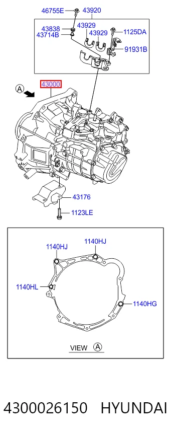 Comprar Caja de cambios manual completa Hyundai I40  VF a bajo precio