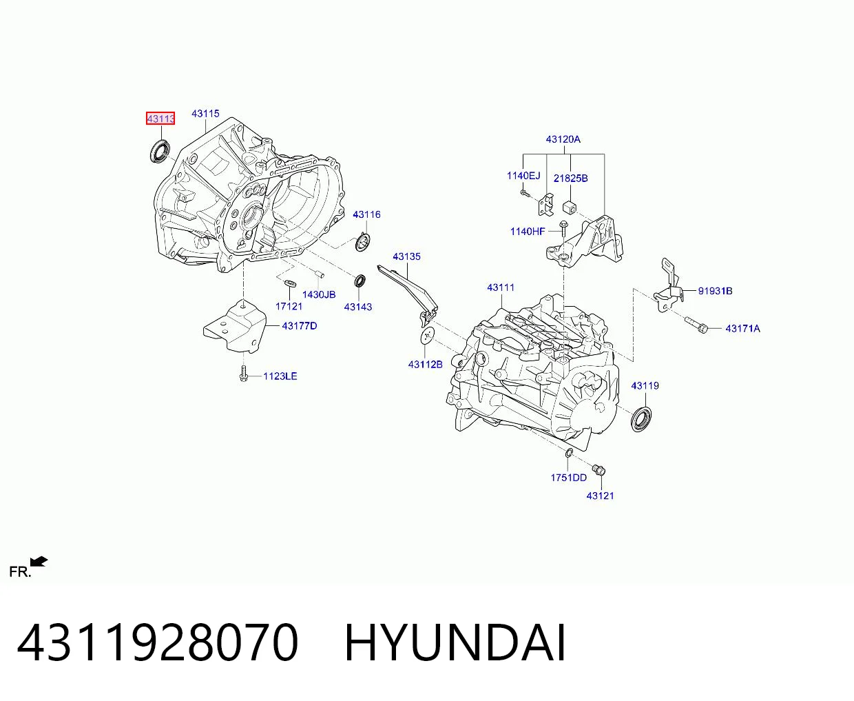 4311928070 Hyundai/Kia