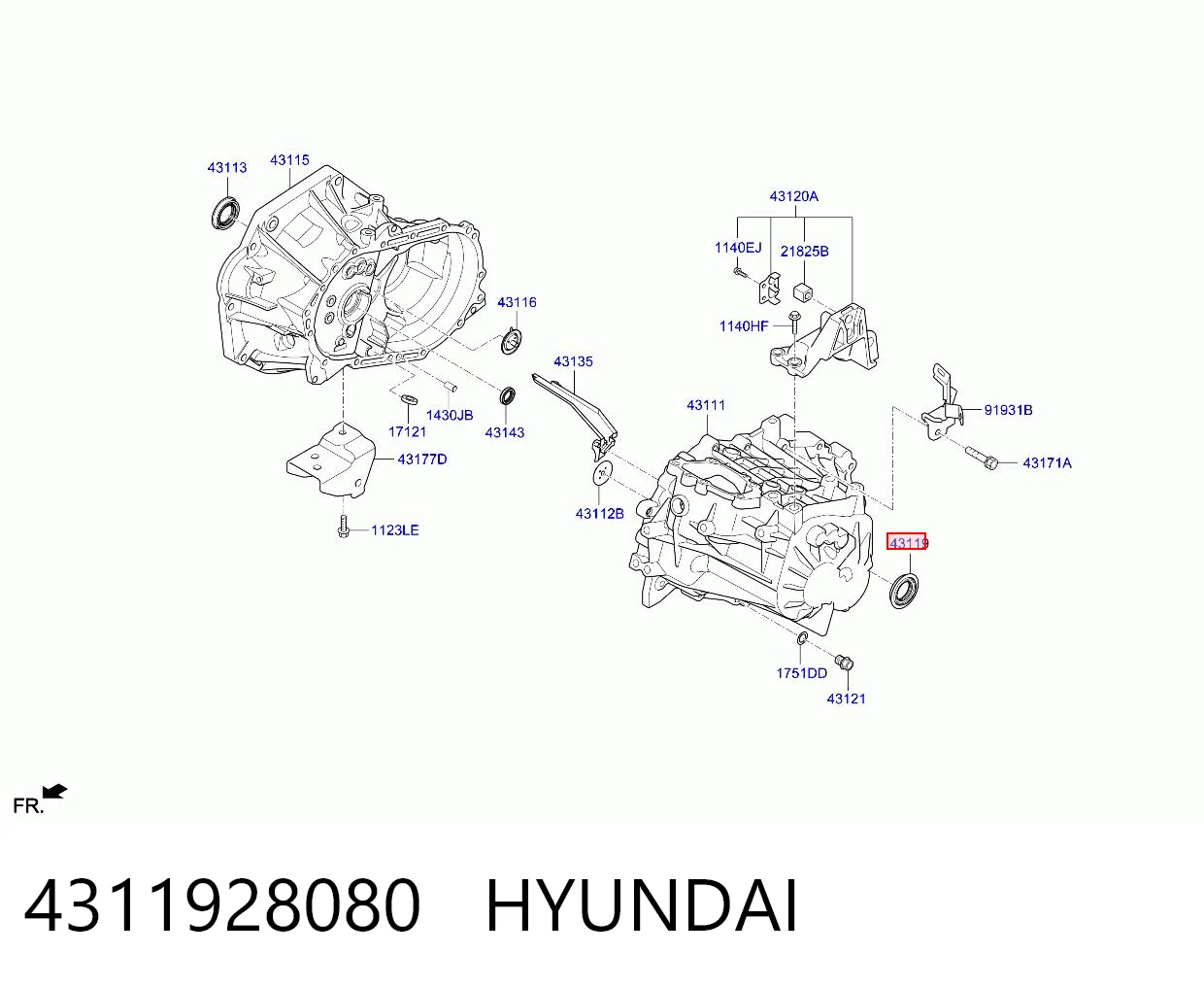 4311928080 Hyundai/Kia