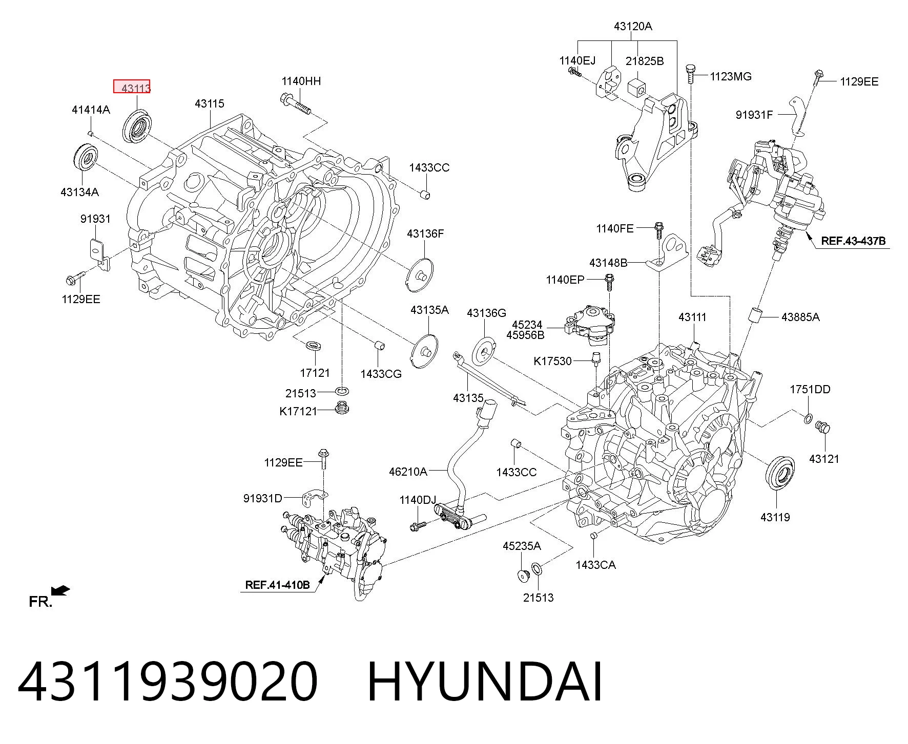 Retén del semieje delantero Japan Cars G30502OEM