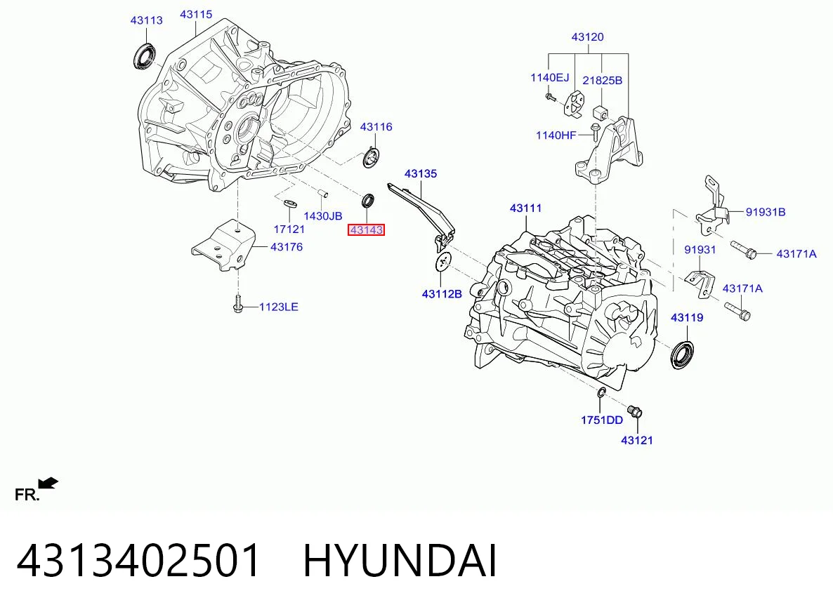 4313402501 Hyundai/Kia