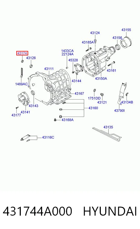 431744A000 Hyundai/Kia