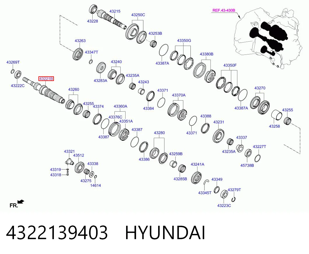 4322139403 Hyundai/Kia