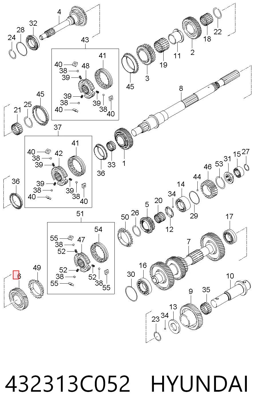 432313C052 Hyundai/Kia
