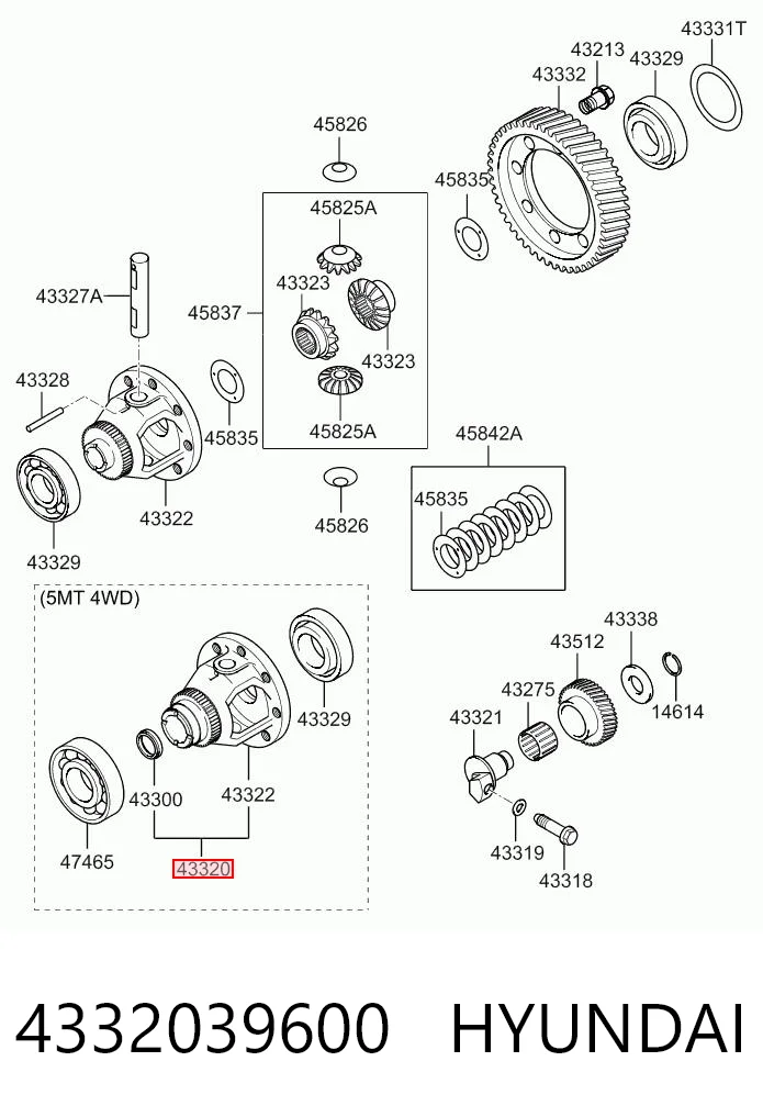 4332039600 Hyundai/Kia