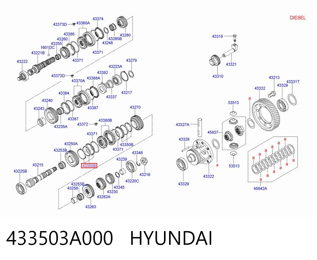 433503A000 Hyundai/Kia