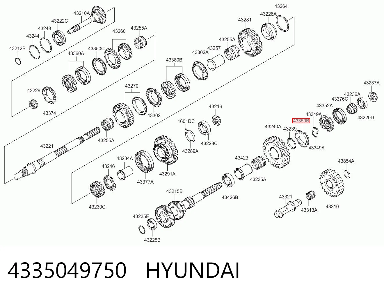 4335049750 Hyundai/Kia