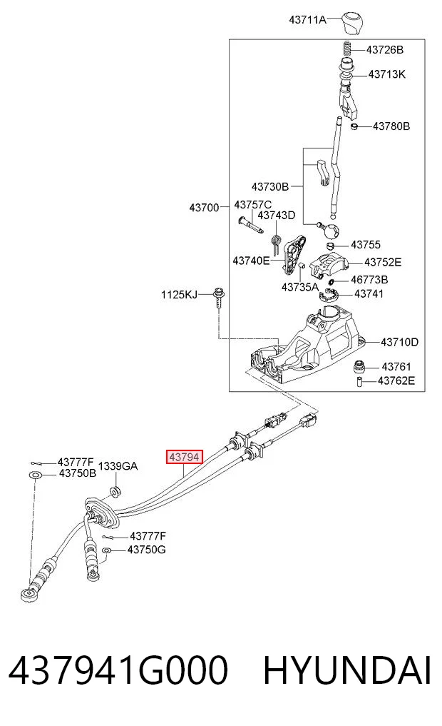 437941G000 Hyundai/Kia