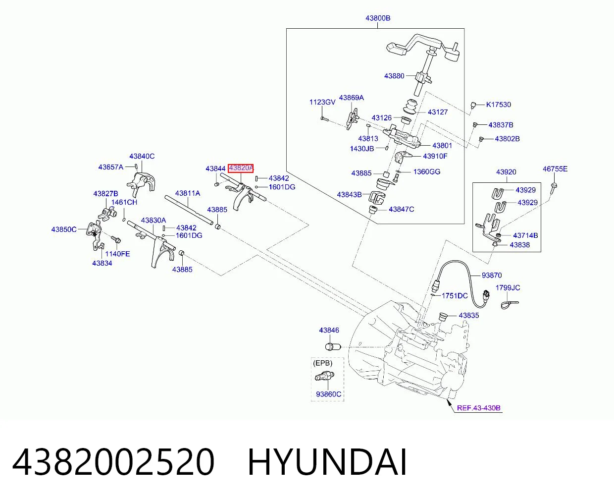 4382002520 Hyundai/Kia