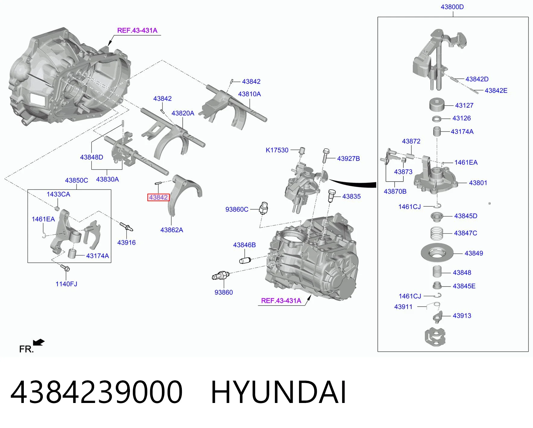 4384239000 HYUNDAI