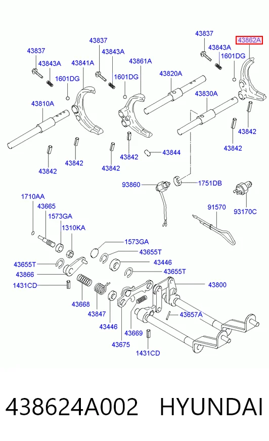 438624A002 Hyundai/Kia