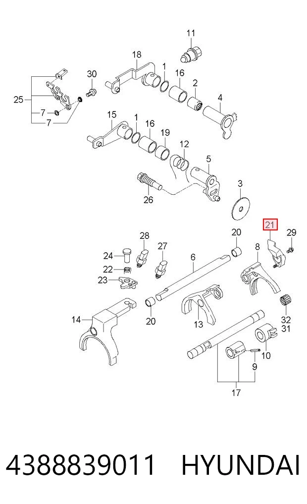 4388839011 Hyundai/Kia