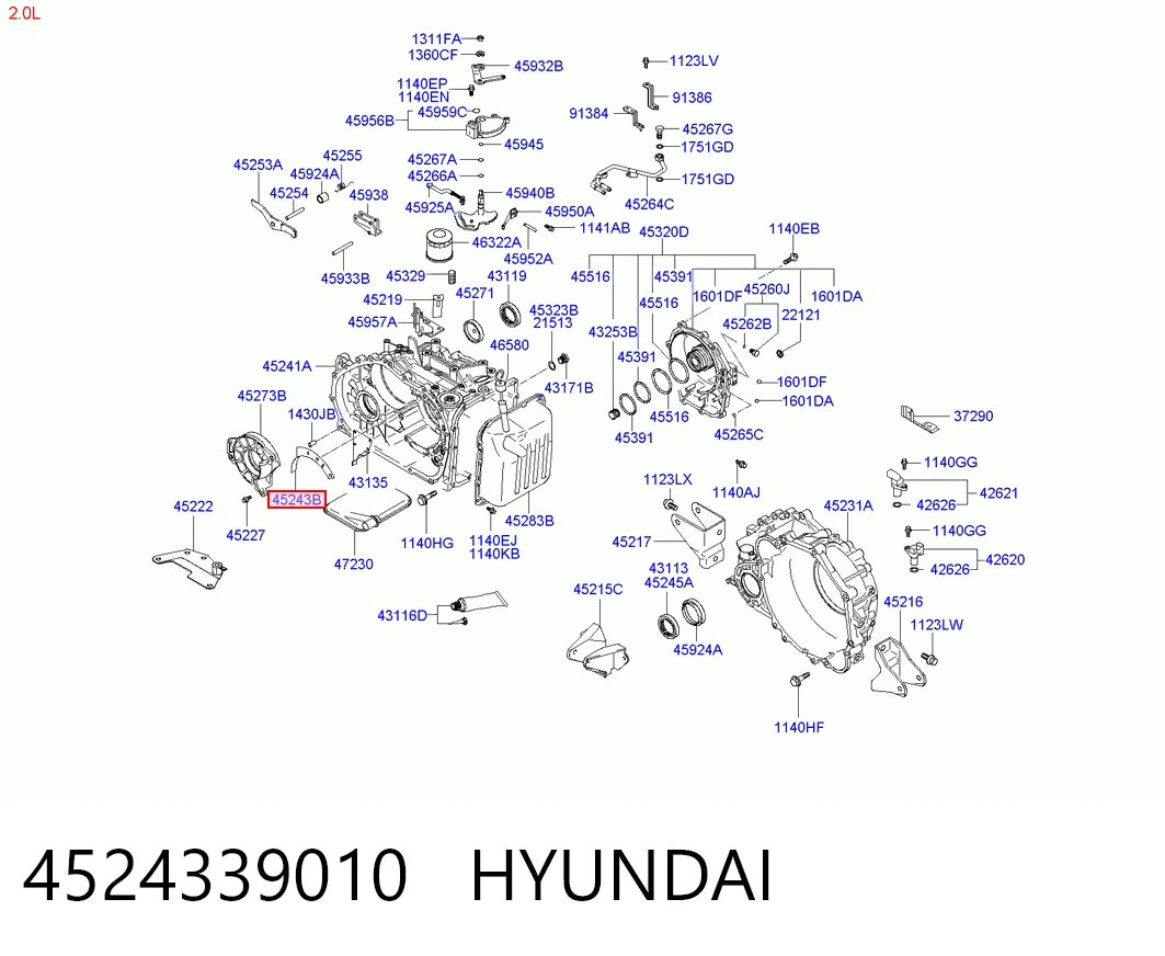 4524339010 Hyundai/Kia