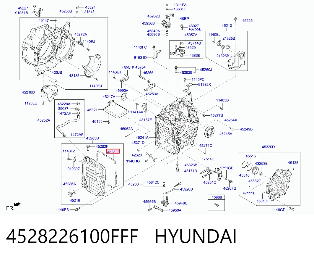4528226100FFF Hyundai/Kia