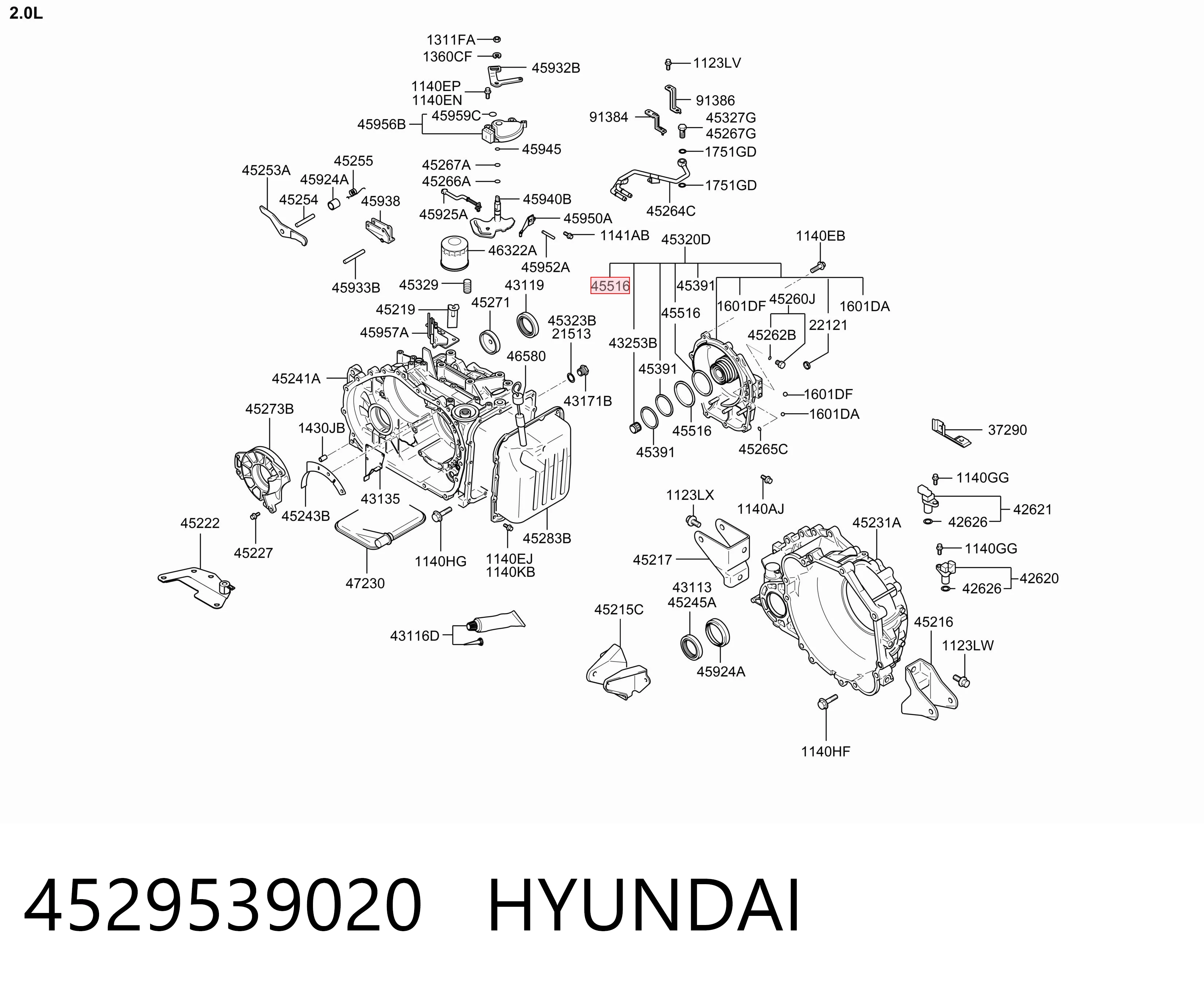 4529539020 Hyundai/Kia