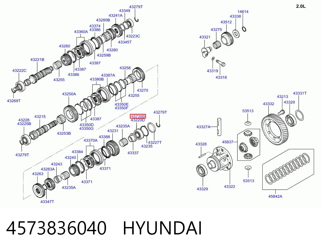4573836040 Hyundai/Kia