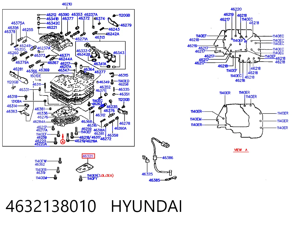 4632138010 Hyundai/Kia