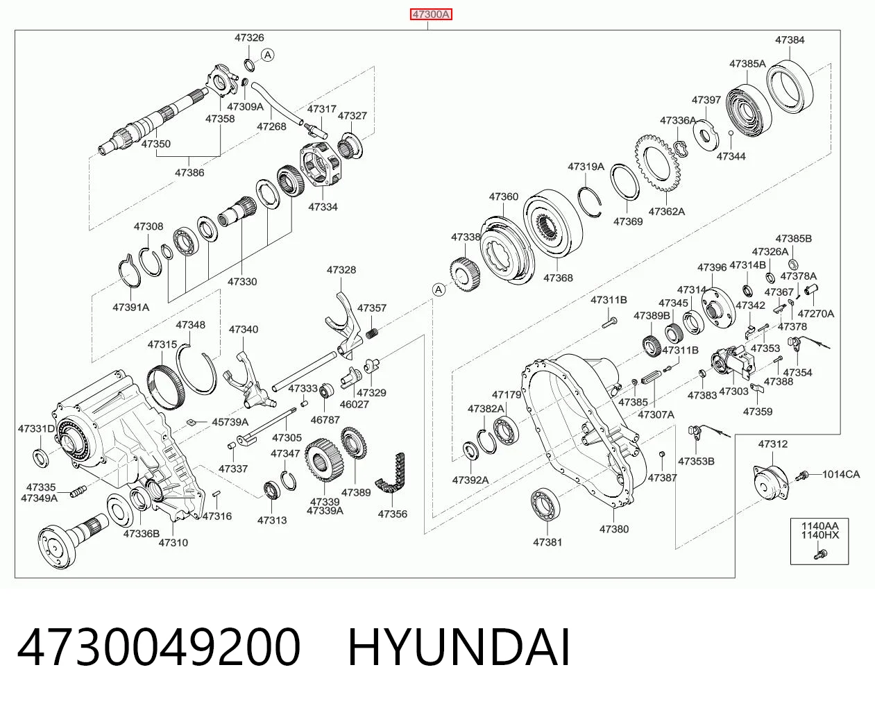 4730049200 Hyundai/Kia