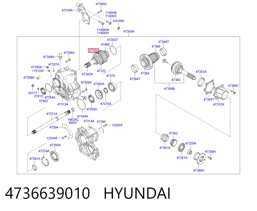 4736639010 Hyundai/Kia