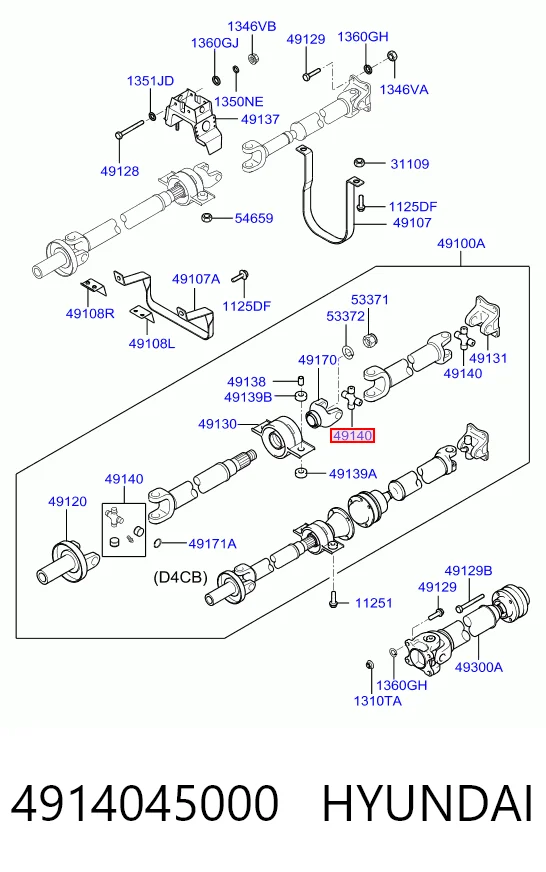 4914045000 Hyundai/Kia