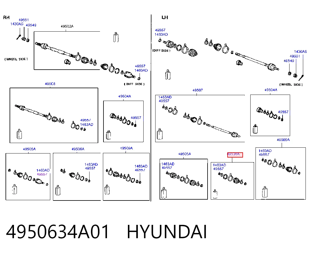 4950634A01 Hyundai/Kia