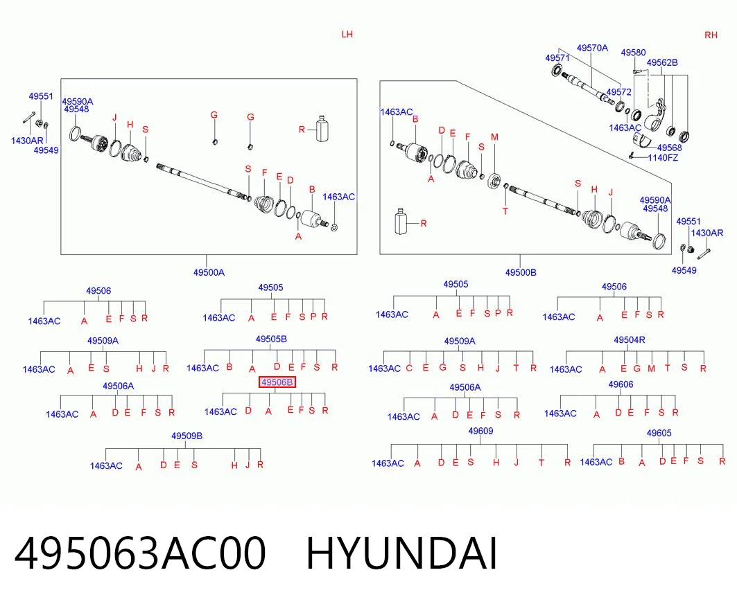 495063AC00 Hyundai/Kia