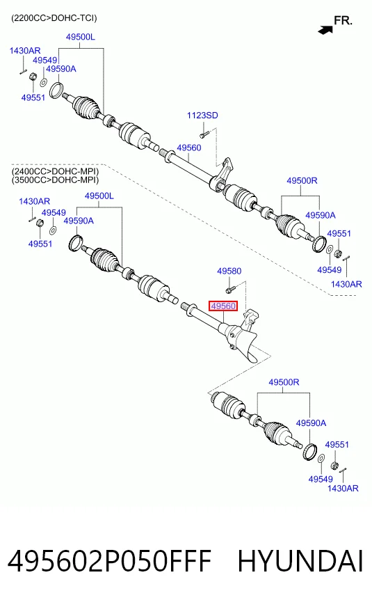 495602P050FFF Hyundai/Kia