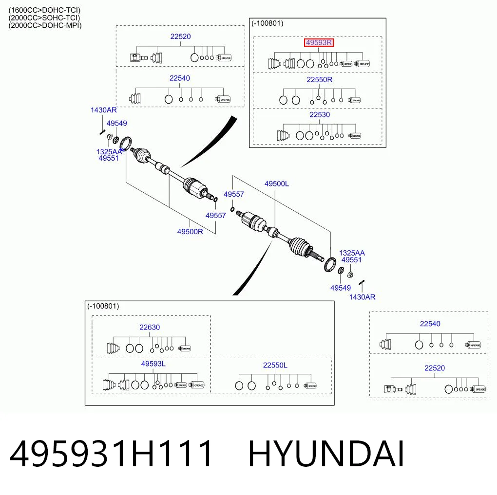 495931H111 Hyundai/Kia