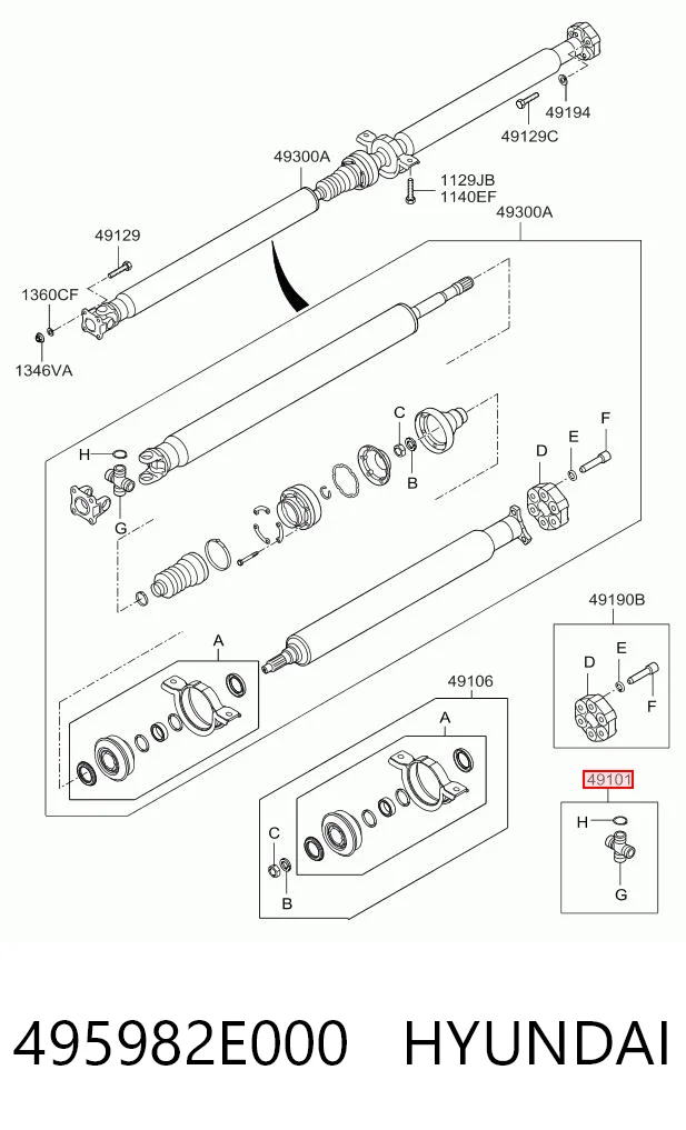 495982E000 Hyundai/Kia