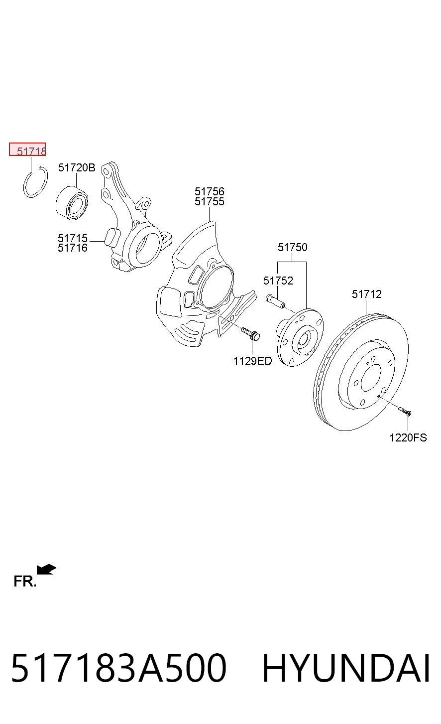 517183A500 Hyundai/Kia