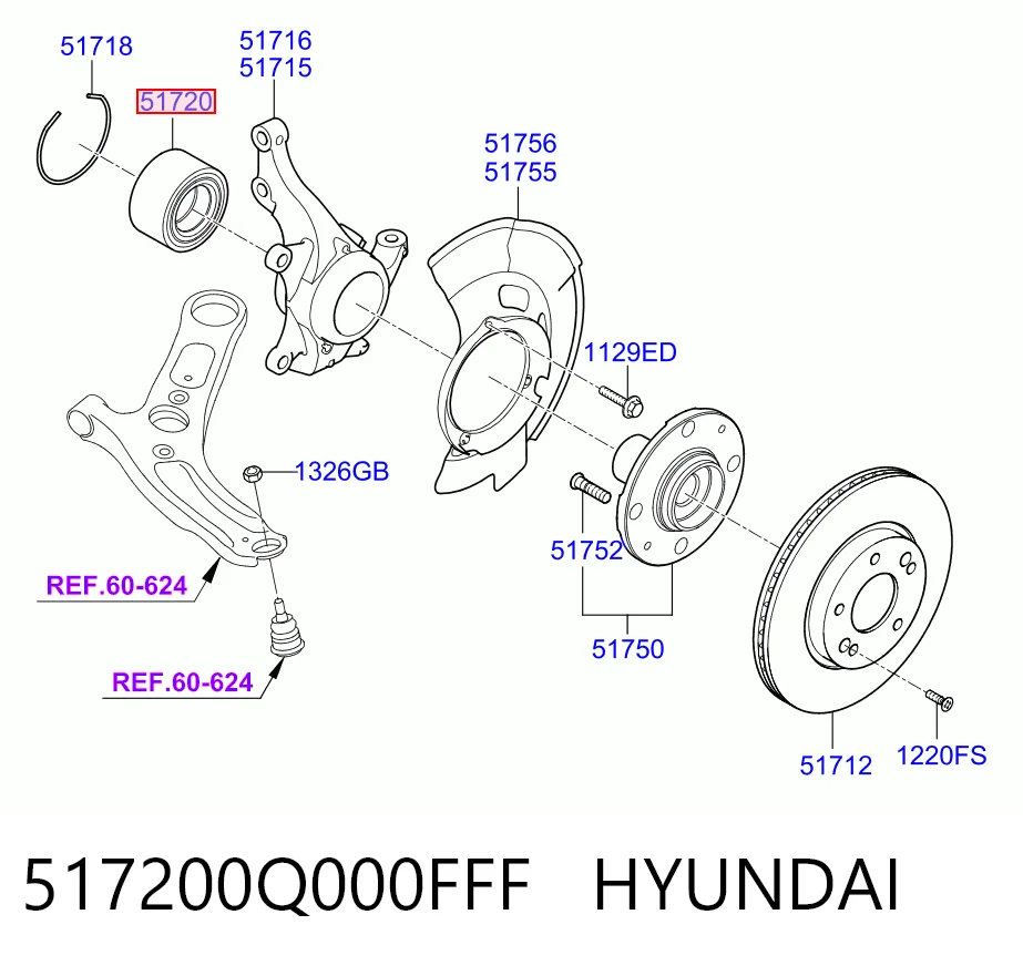 517200Q000FFF Hyundai/Kia