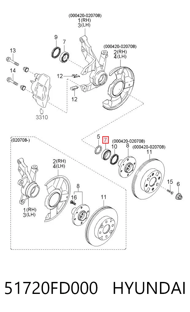 51720FD000 Hyundai/Kia