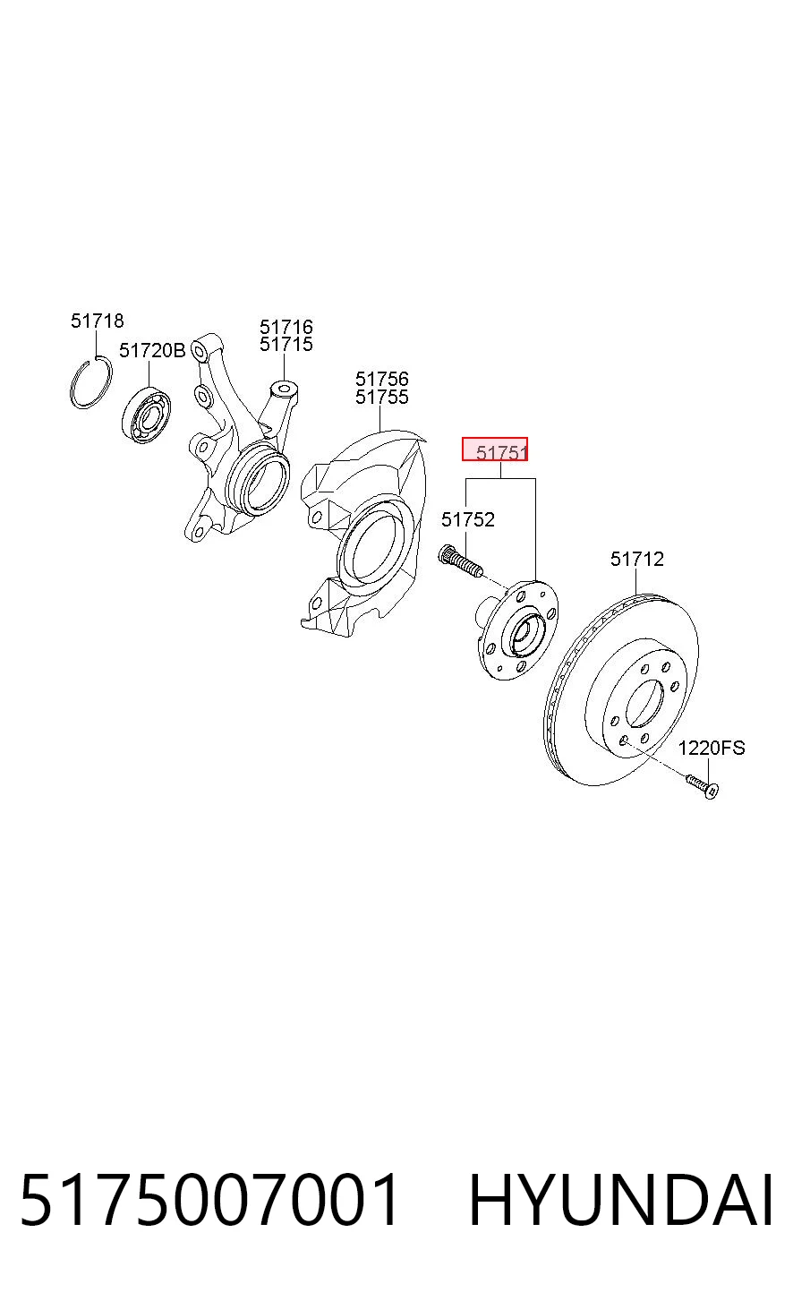 5175007001 Hyundai/Kia
